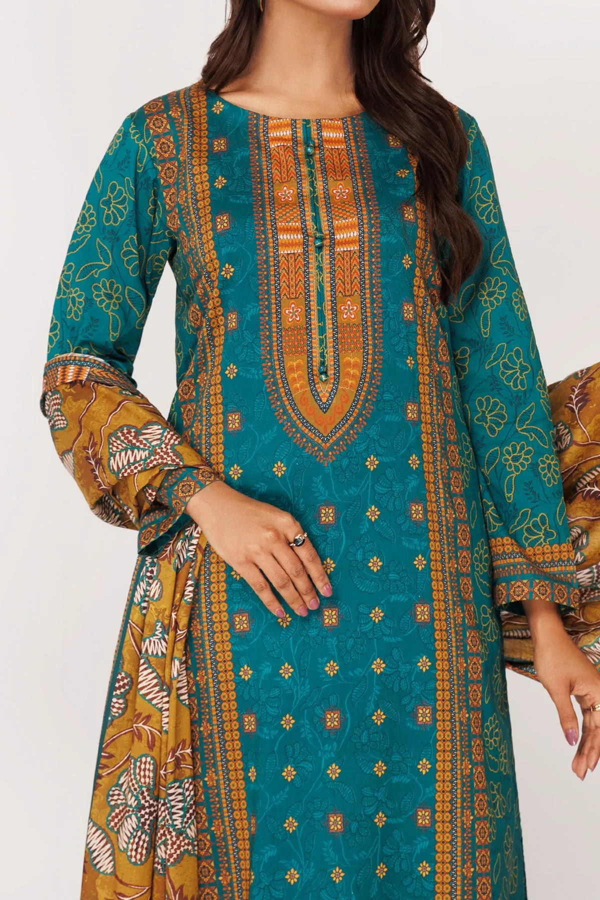 3 PIECE DIGITAL PRINT LAWN| DPC-305