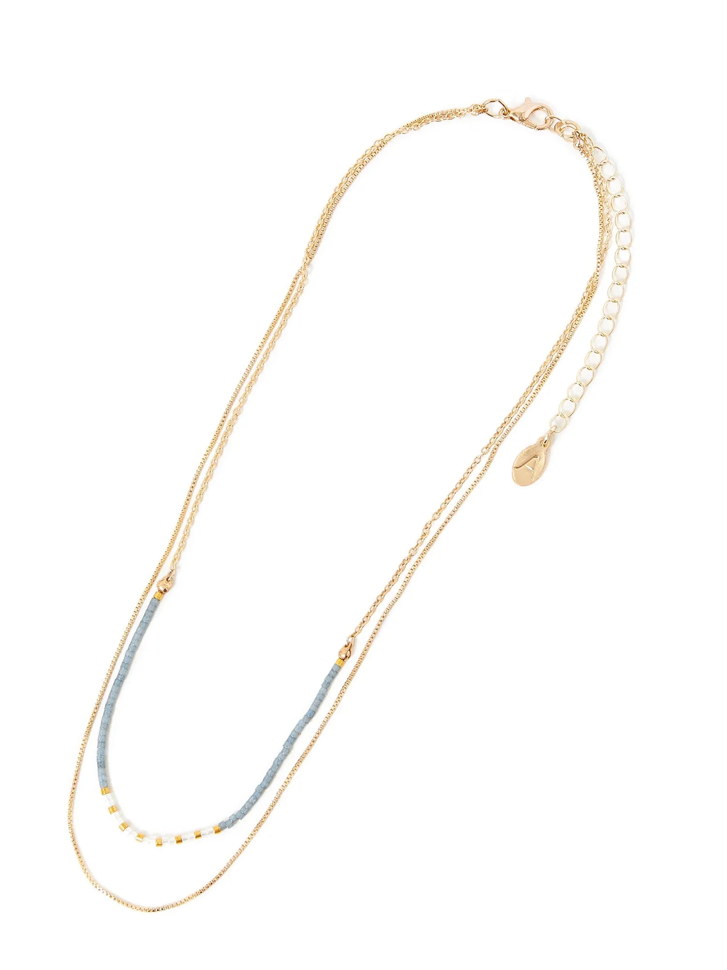 Accessorize London Women's  Layered Mini Bead Necklace