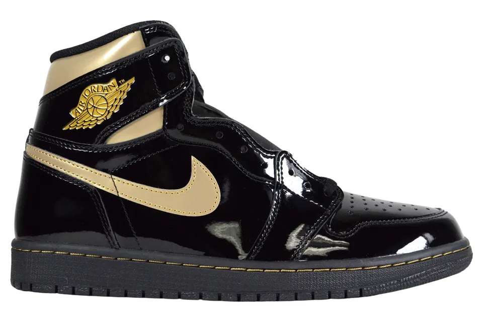 AIR JORDAN 1 RETRO HIGH OG "METALLIC GOLD-BLACK"