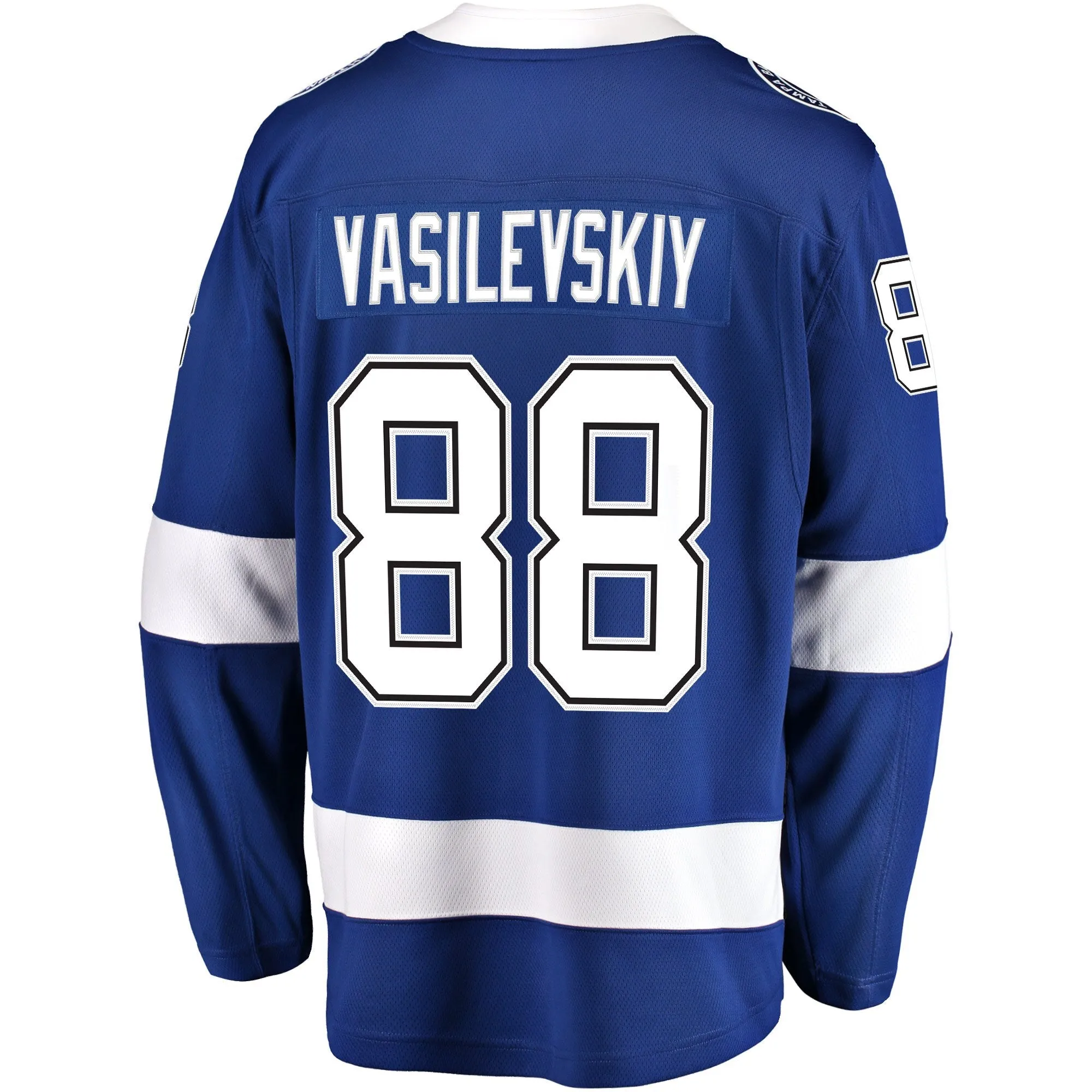 Andrei Vasilevskiy Tampa Bay Lightning Fanatics Branded Home Premier Breakaway Player Jersey - Blue