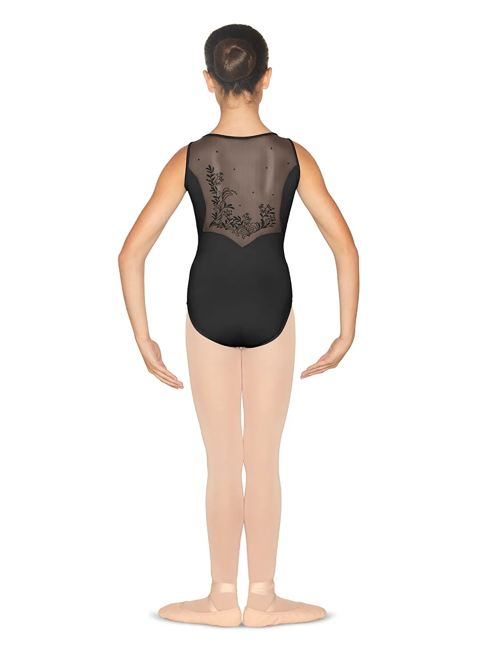 Bloch Child Mesh Back Tank Leotard - CL5565