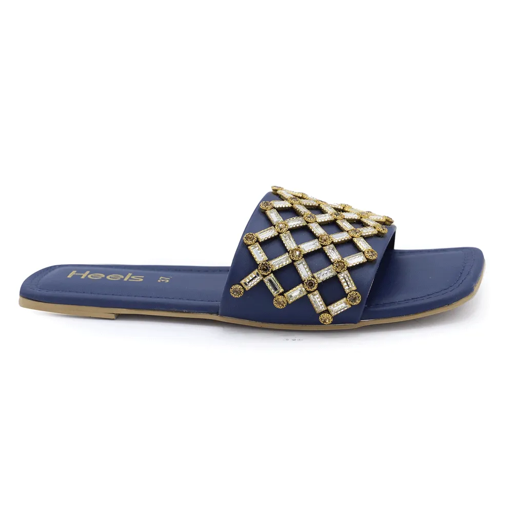 Blue Fancy Slipper 042072