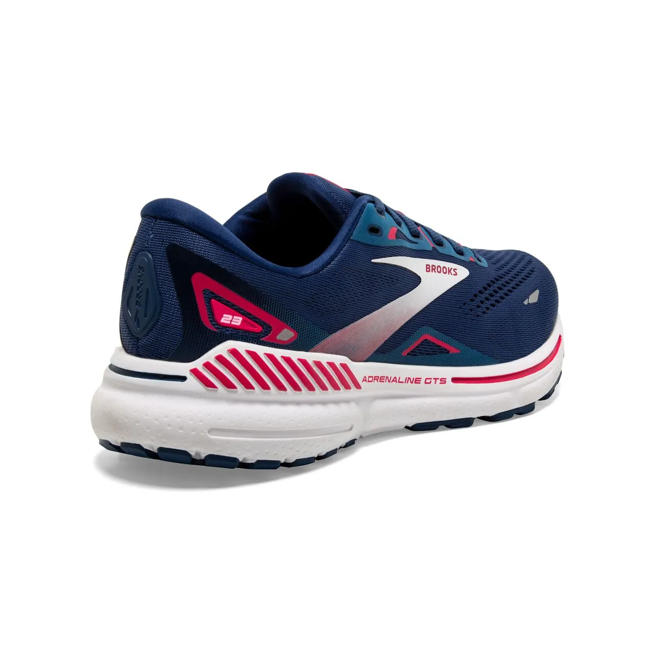 Brooks Adrenaline GTS 23 (Womens) - Blue/Raspberry/White