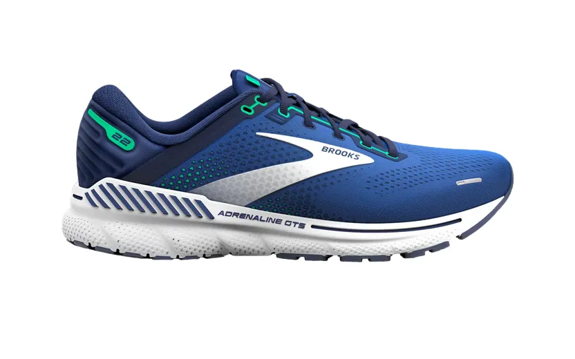 Brooks men's running shoe Adrenaline GTS 22 110366 1D 469 blue-green