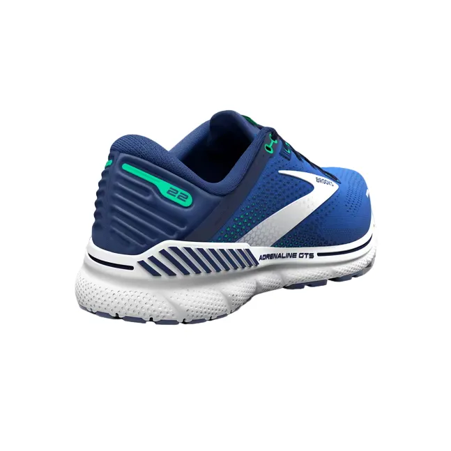 Brooks men's running shoe Adrenaline GTS 22 110366 1D 469 blue-green