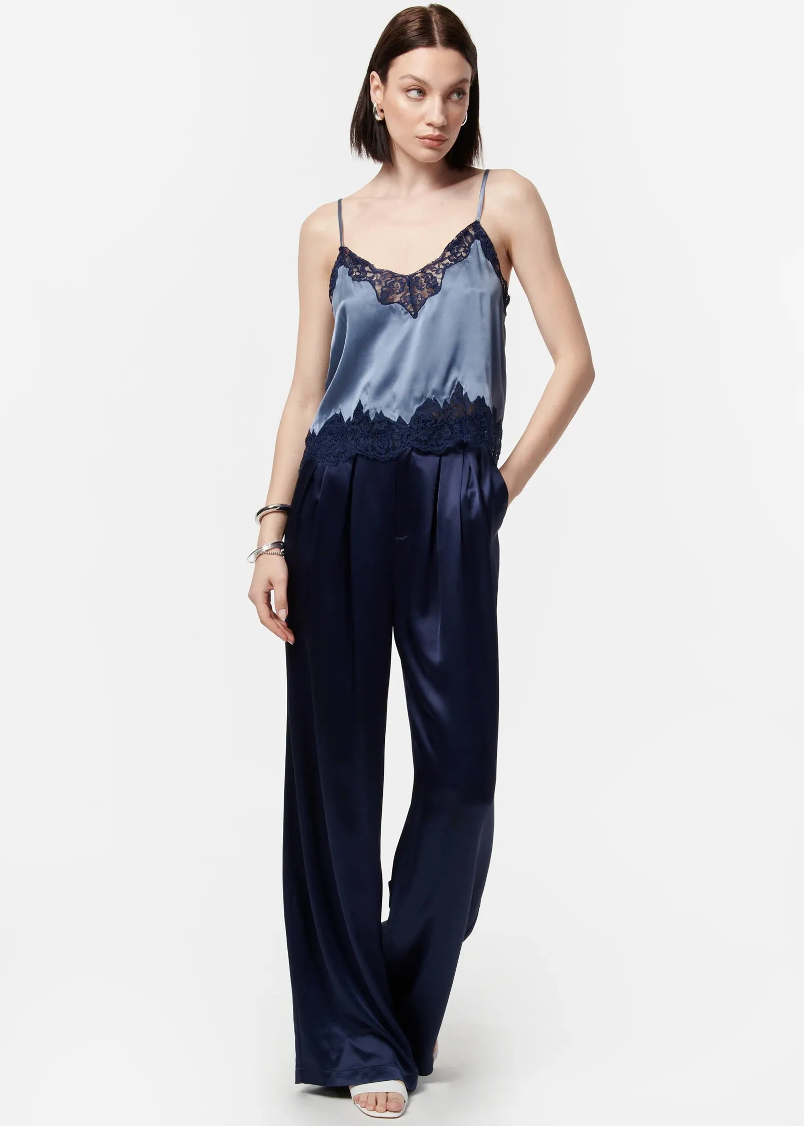 CAMI NYC ANNETTE CAMI BLUE SLATE