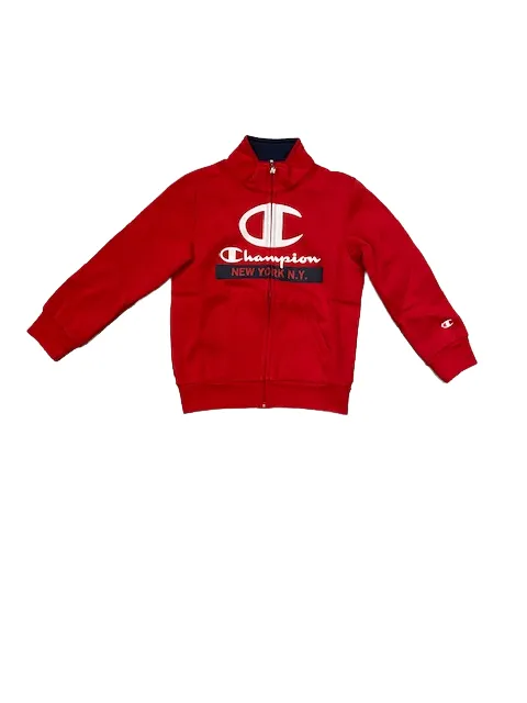 Champion Boys' sweatshirt tracksuit 306179 RS053 red blue 