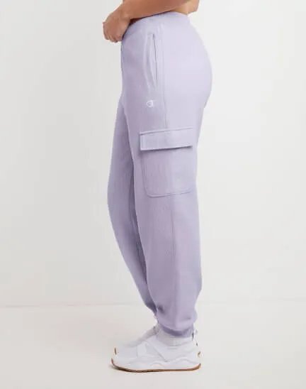 Champion Ottoman Rib Jogger Lilac