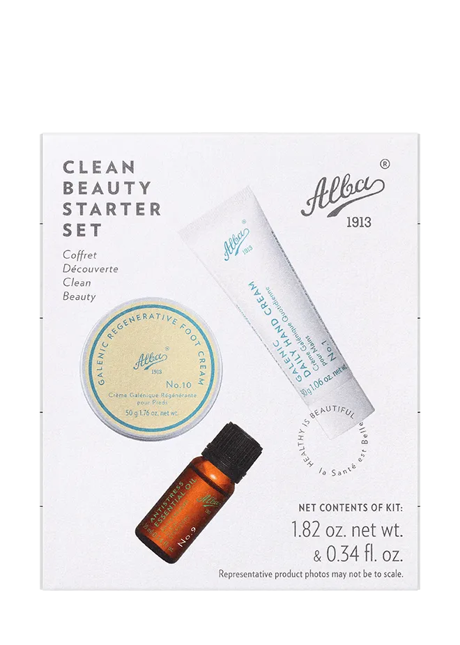 CLEAN BEAUTY STARTER SET