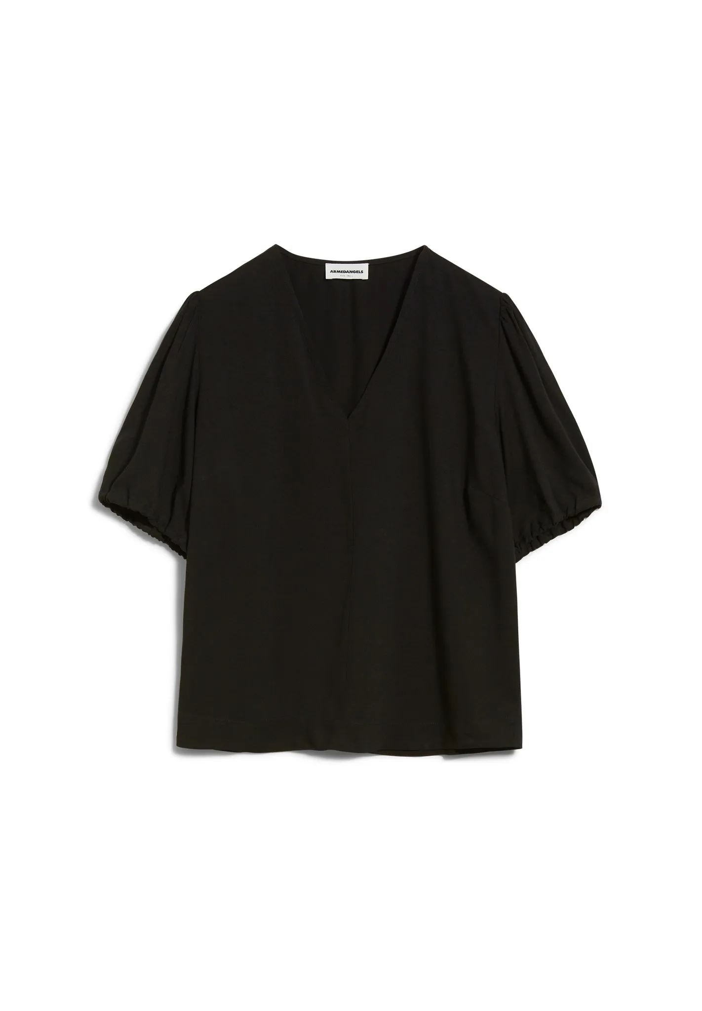 Coranaa Black Blouse in LENZING ECOVERO