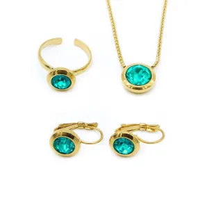 December Swarovski Birthstone Set