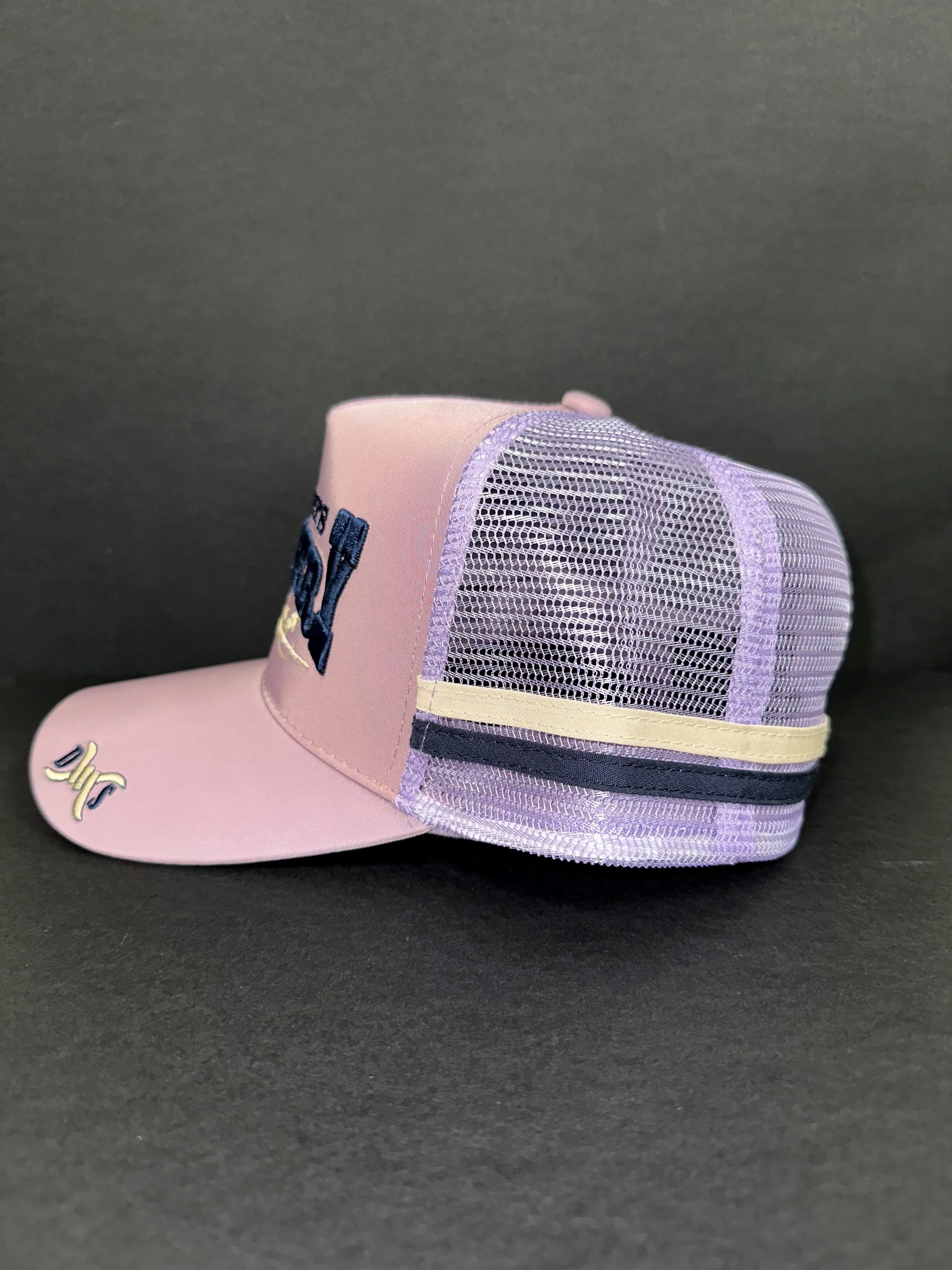 Drovers Saddlery Trucker Cap - Purple/Navy