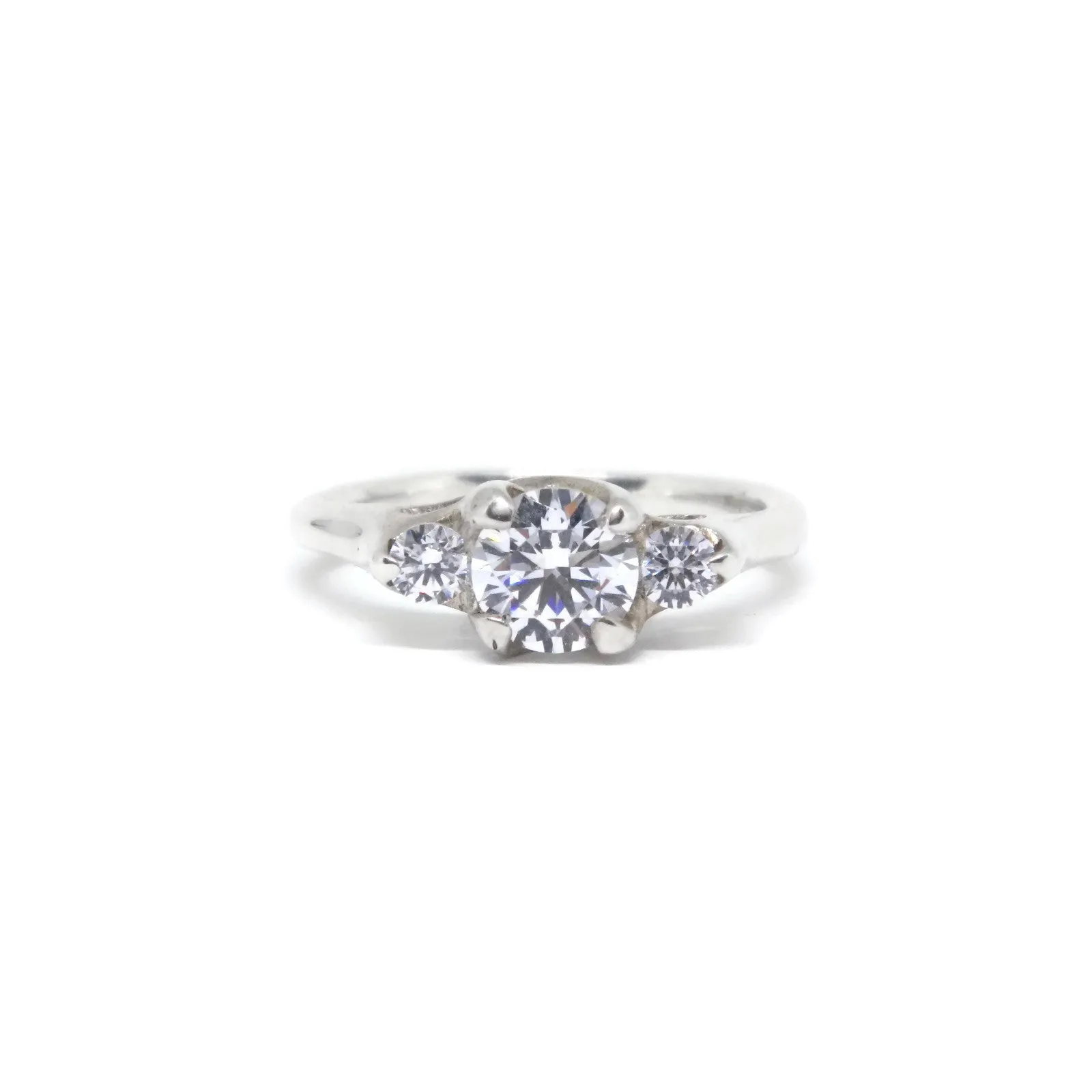 e. scott nuptials... The Woven Three Stone Engagement Ring