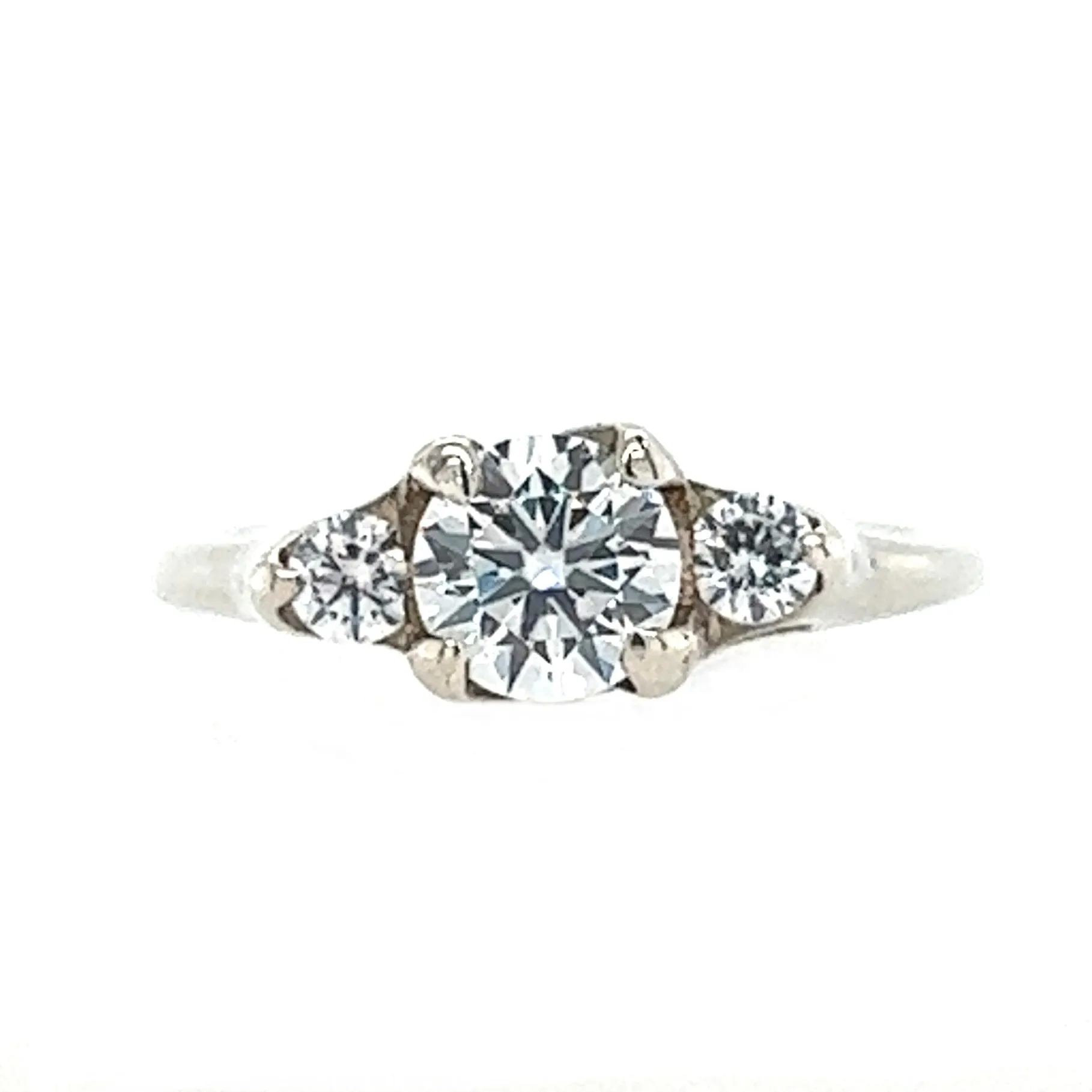 e. scott nuptials... The Woven Three Stone Engagement Ring