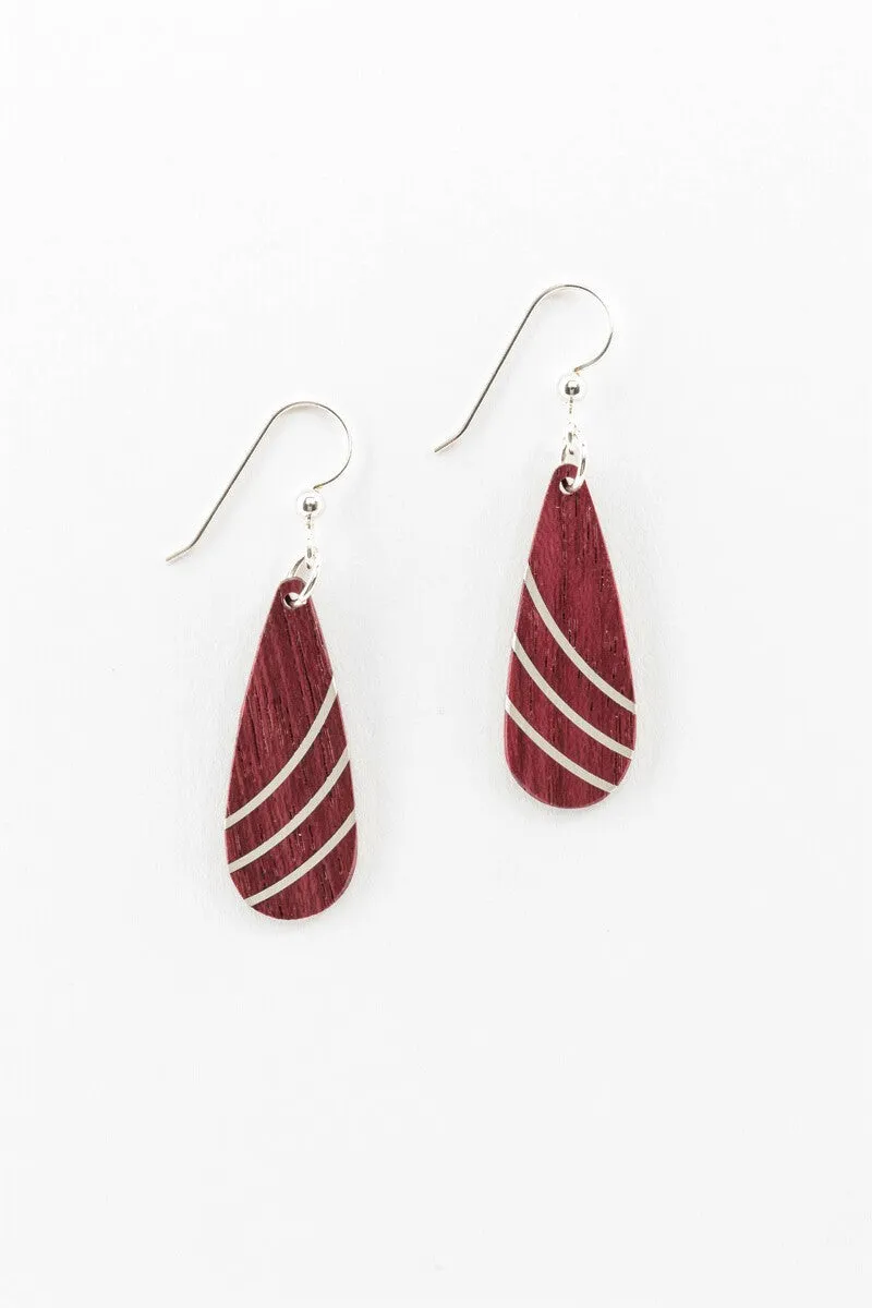 Earrings - Silver Teardrops