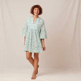 Far East Mint Beach Dress