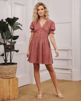 Flora Dress - Mauve