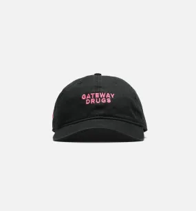 Gateway Drugs Strapback Hat - Black/Black