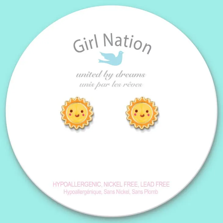 Girl Nation Cutie Stud Earrings