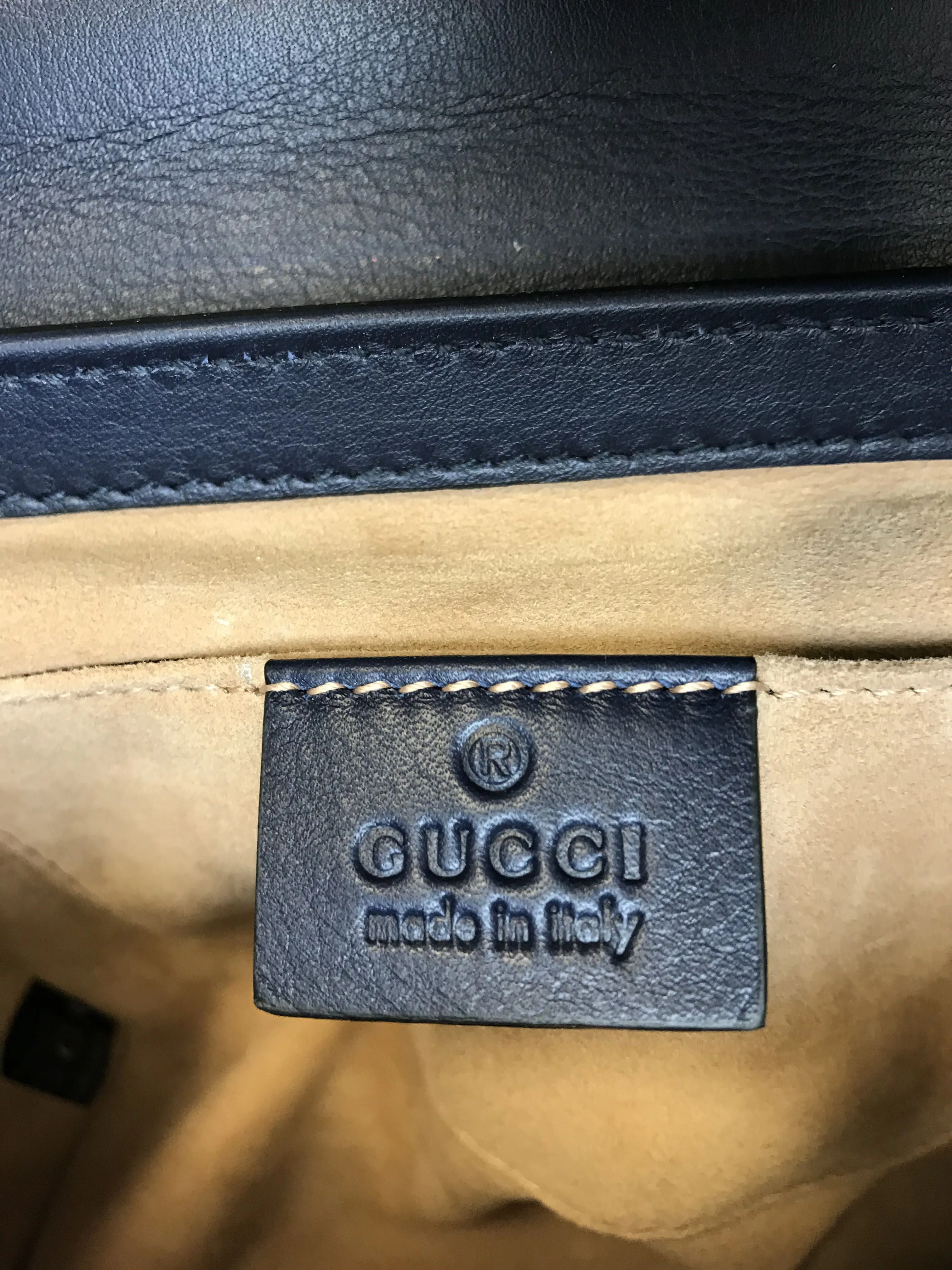 Gucci Padlock Small Python Shoulder Bag