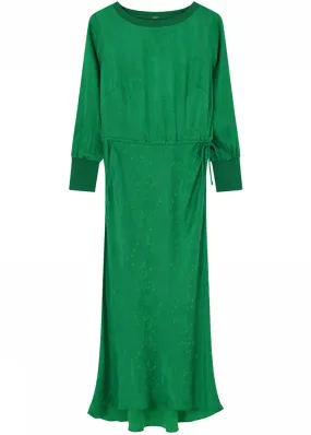 Gustav Britney long bias cut dress 47508 Kjole - Emerald Green