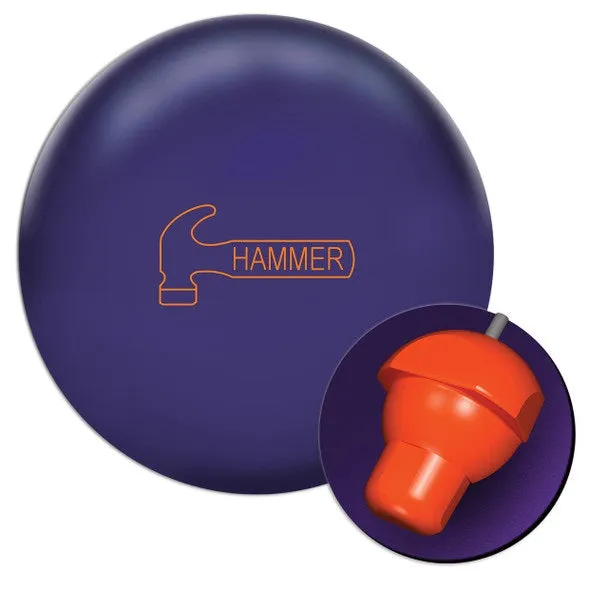 Hammer Purple Solid Reactive Bowling Ball