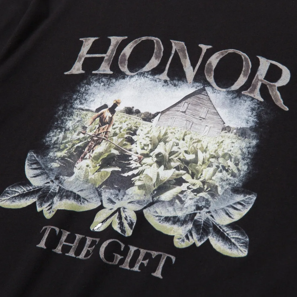 HONOR THE GIFT TOBACCO FIELD SS TEE-BLACK