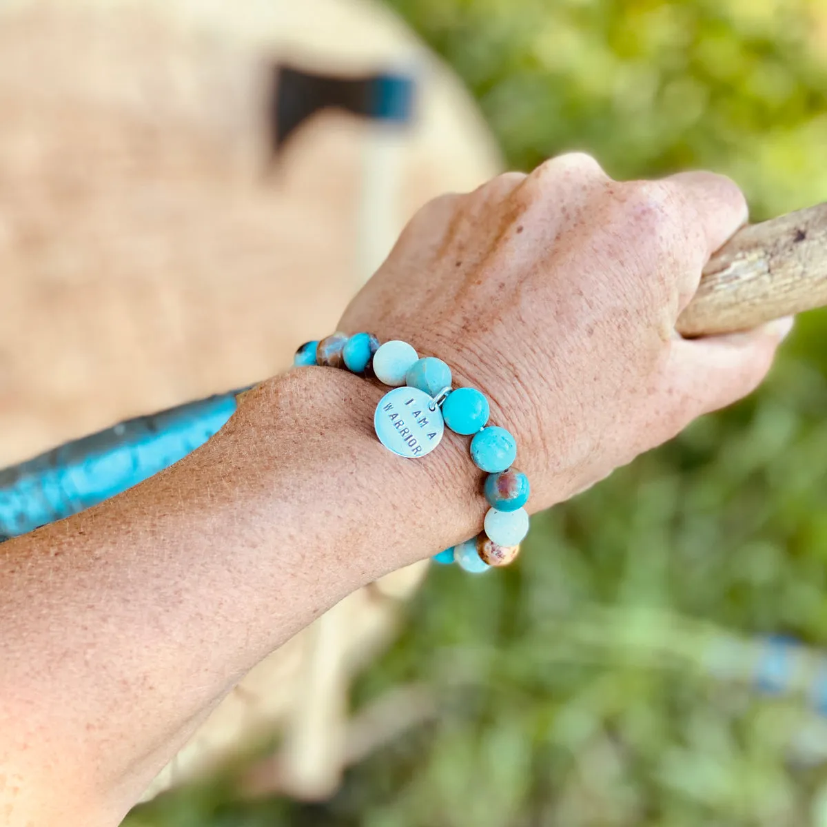 I am...  Affirmation Bracelet Combo: I am a Survivor, I am a Warrior, I am a Dreamer, I am Enough.