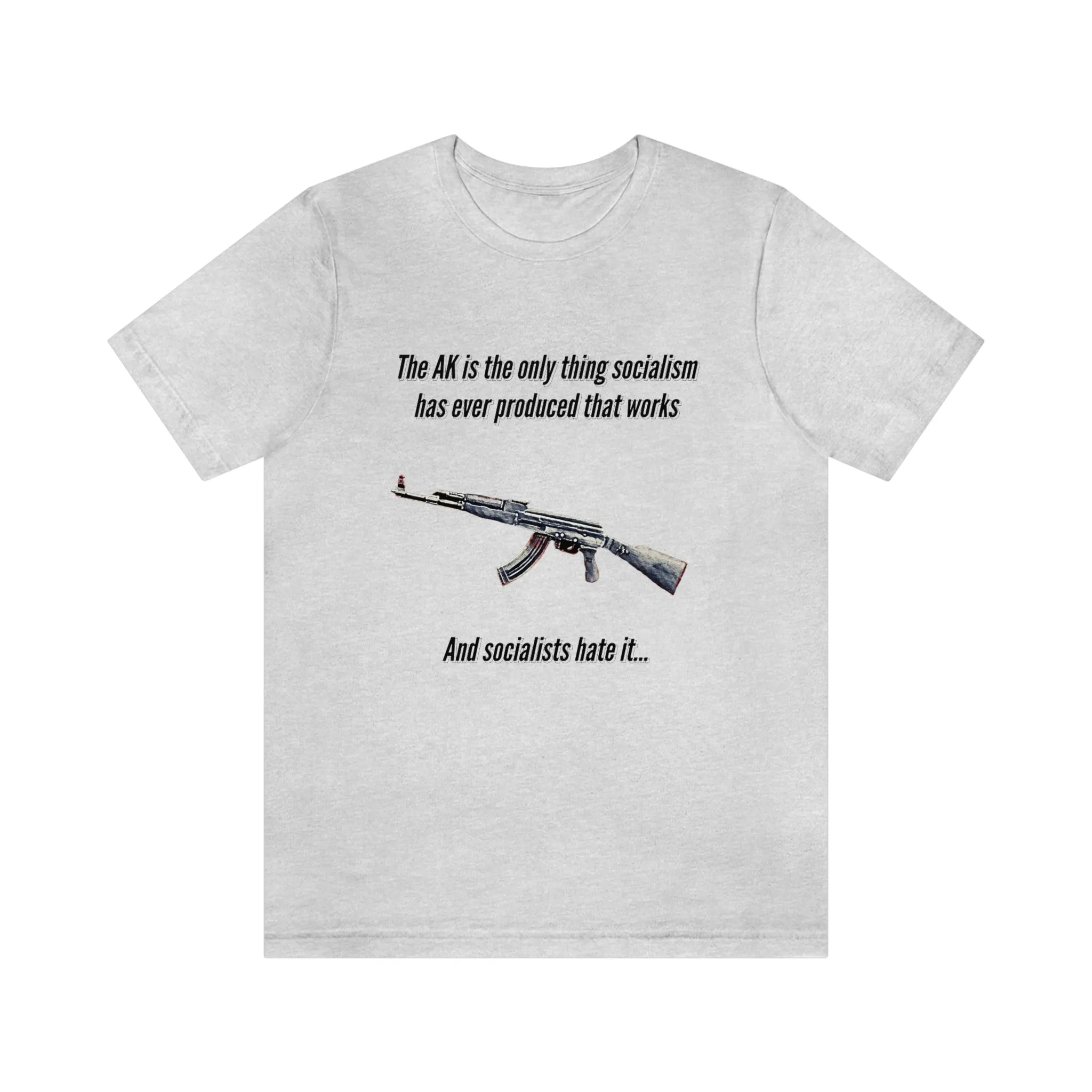 Irony of the AK-47 Men's and Ladies Tee