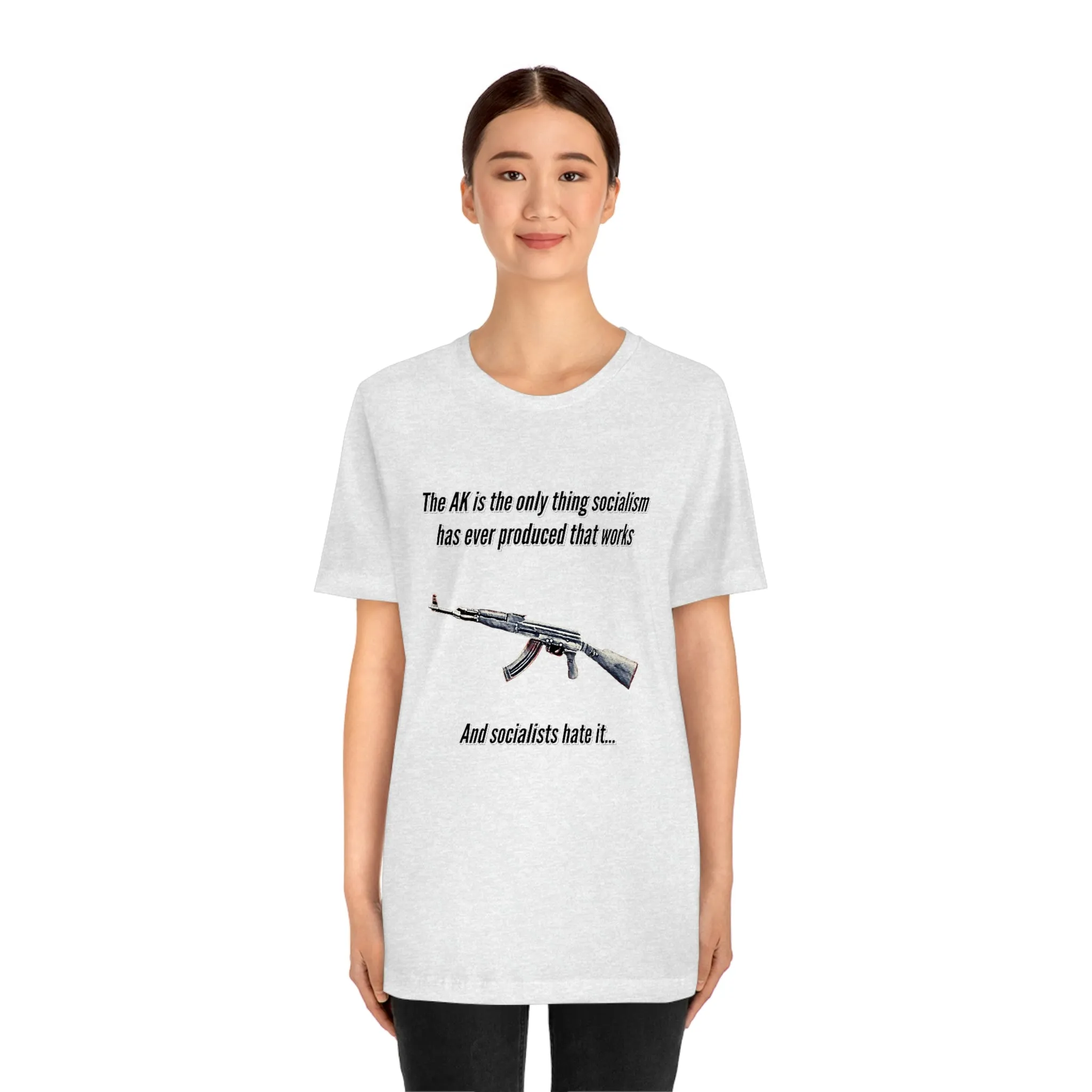 Irony of the AK-47 Men's and Ladies Tee