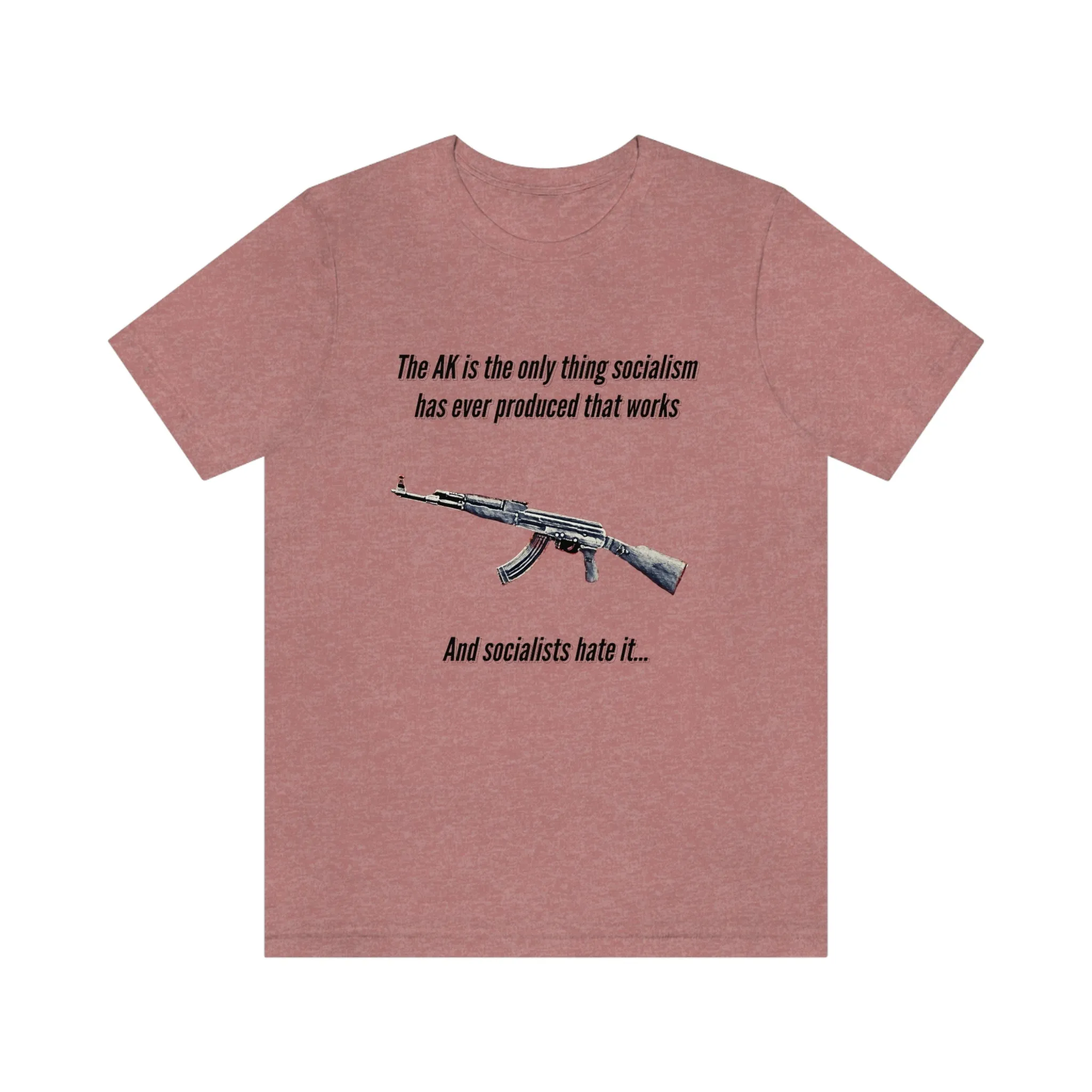 Irony of the AK-47 Men's and Ladies Tee