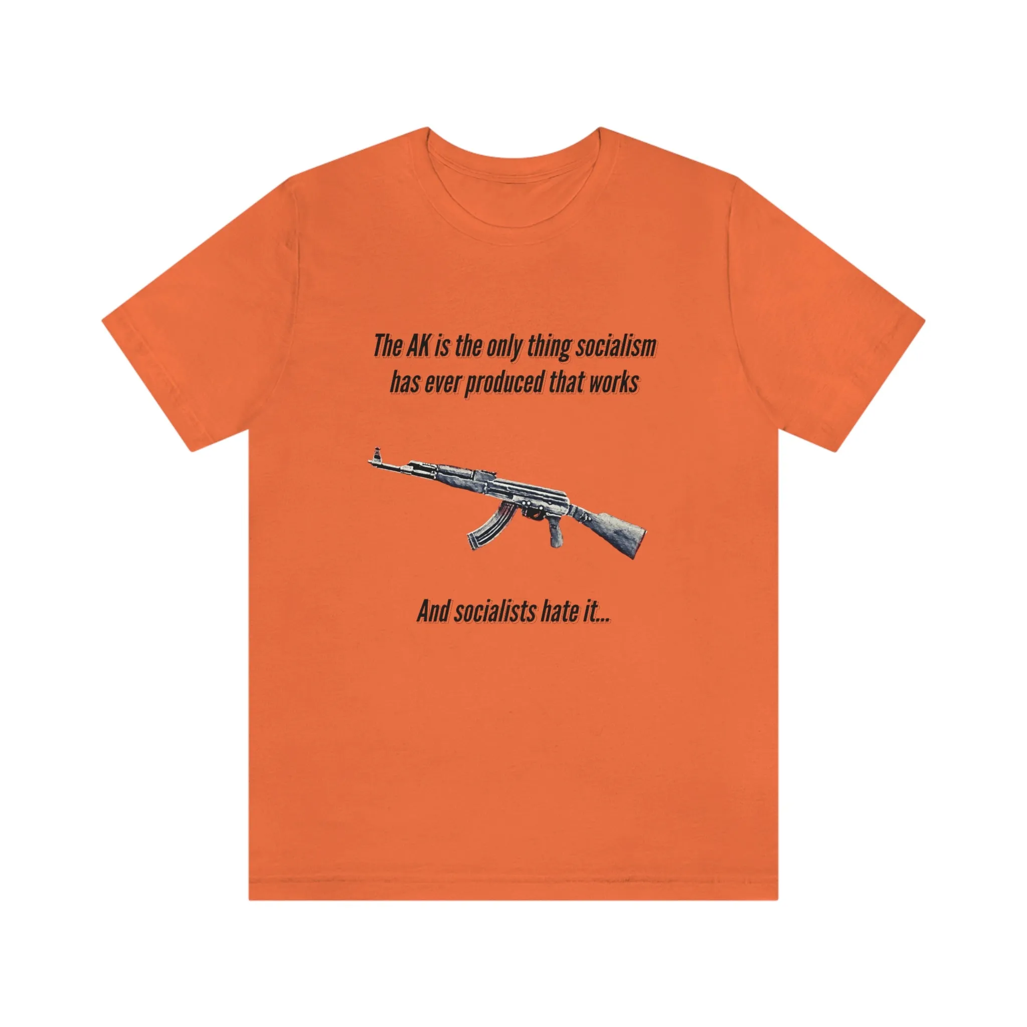 Irony of the AK-47 Men's and Ladies Tee