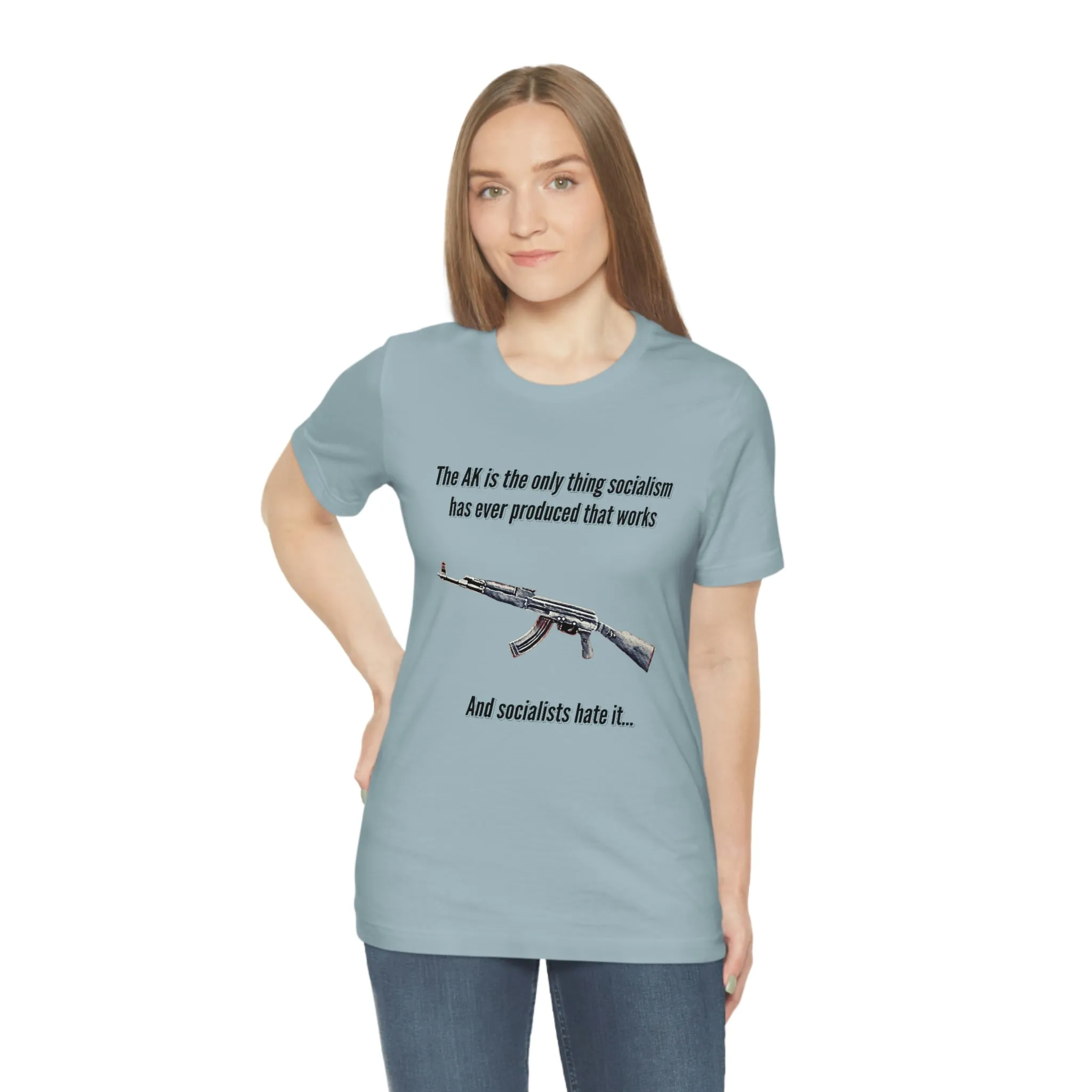 Irony of the AK-47 Men's and Ladies Tee