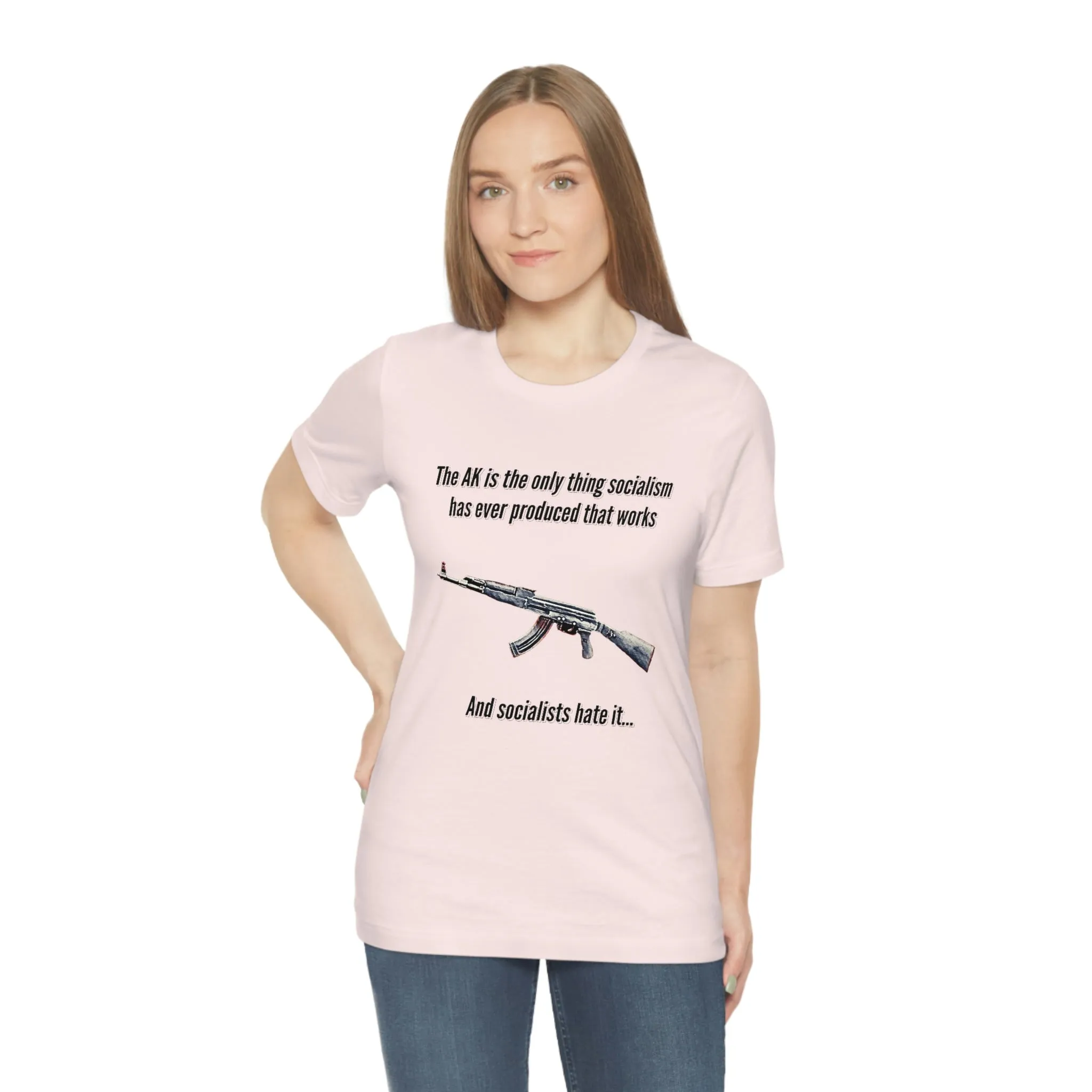 Irony of the AK-47 Men's and Ladies Tee