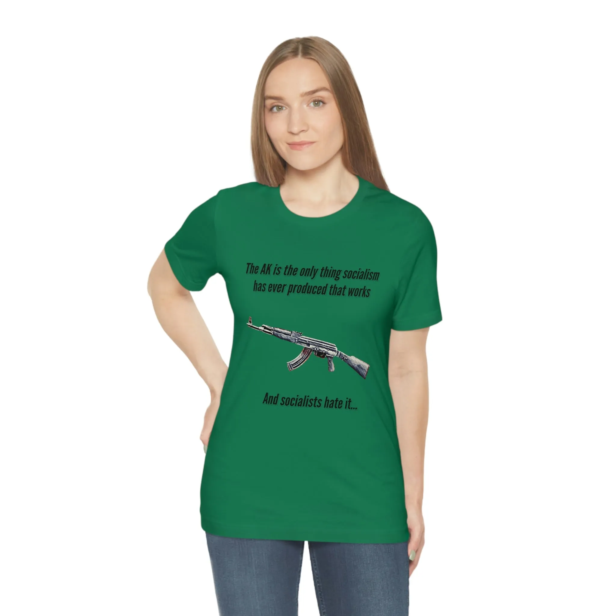 Irony of the AK-47 Men's and Ladies Tee