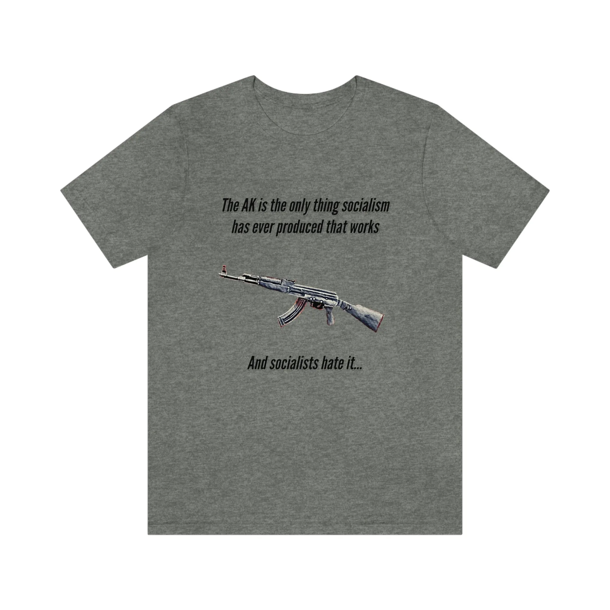 Irony of the AK-47 Men's and Ladies Tee