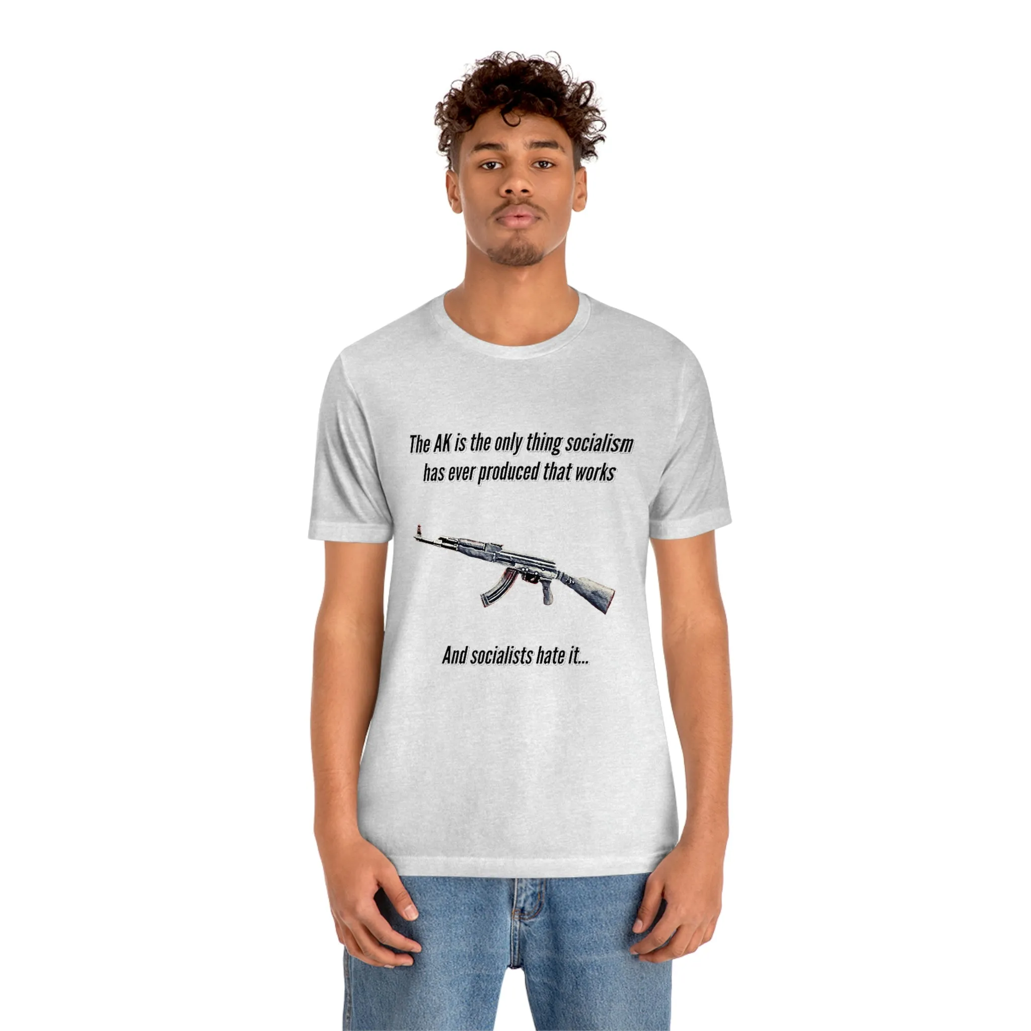 Irony of the AK-47 Men's and Ladies Tee