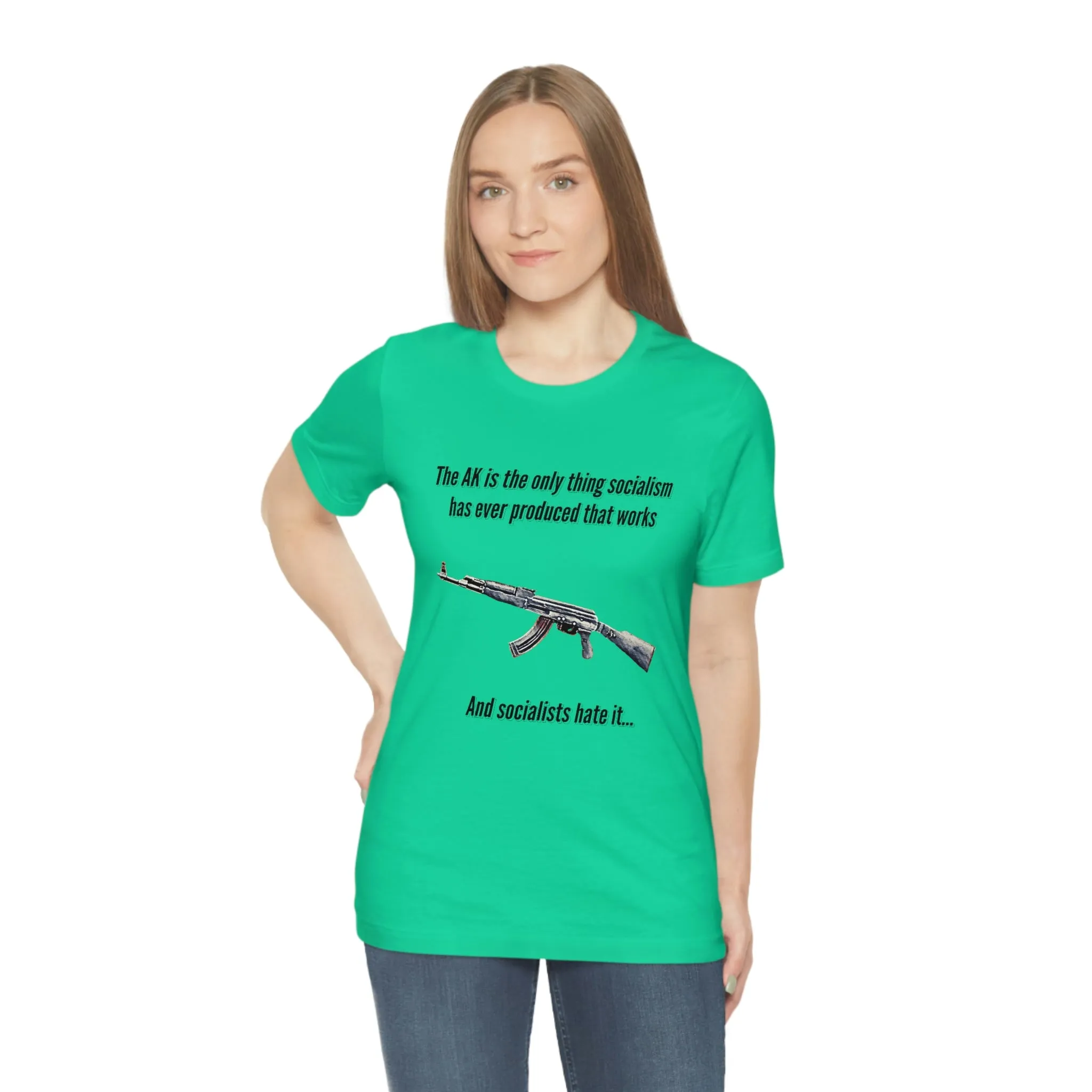 Irony of the AK-47 Men's and Ladies Tee