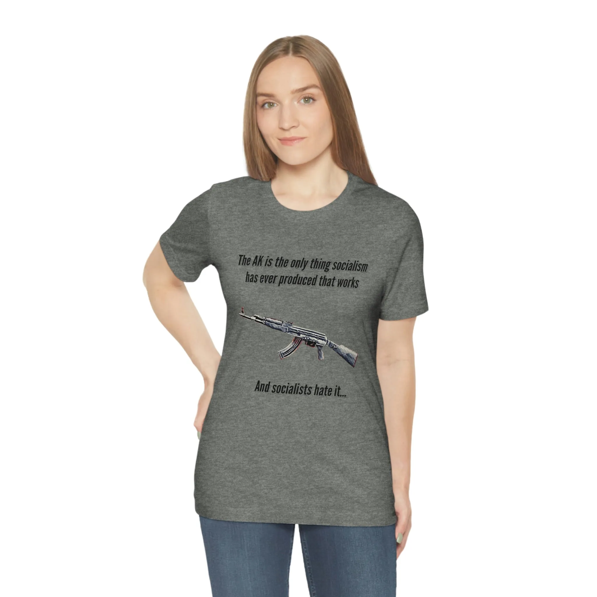 Irony of the AK-47 Men's and Ladies Tee