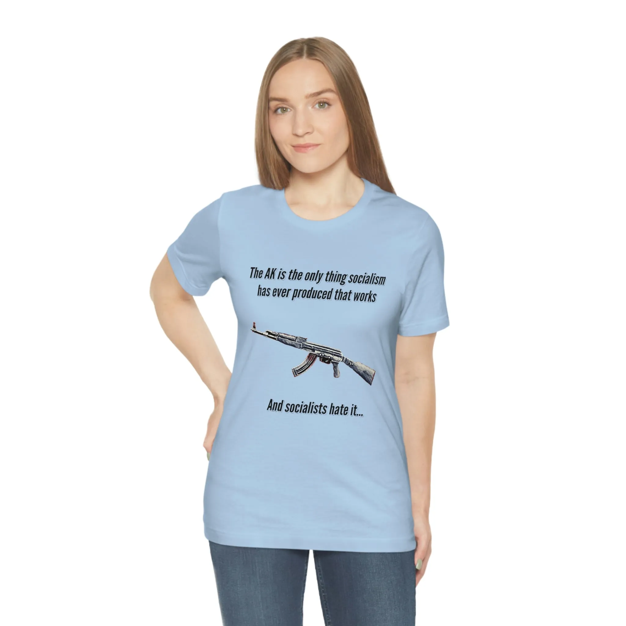 Irony of the AK-47 Men's and Ladies Tee