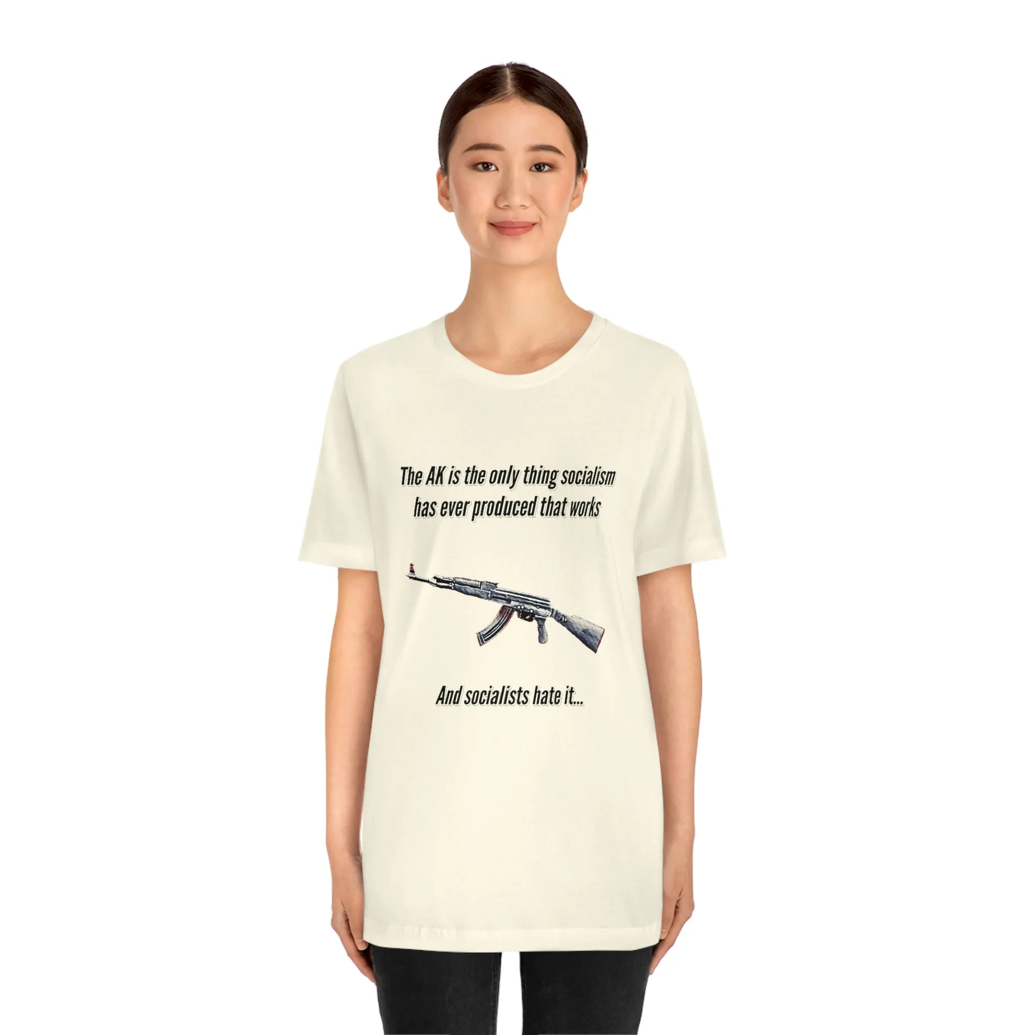 Irony of the AK-47 Men's and Ladies Tee