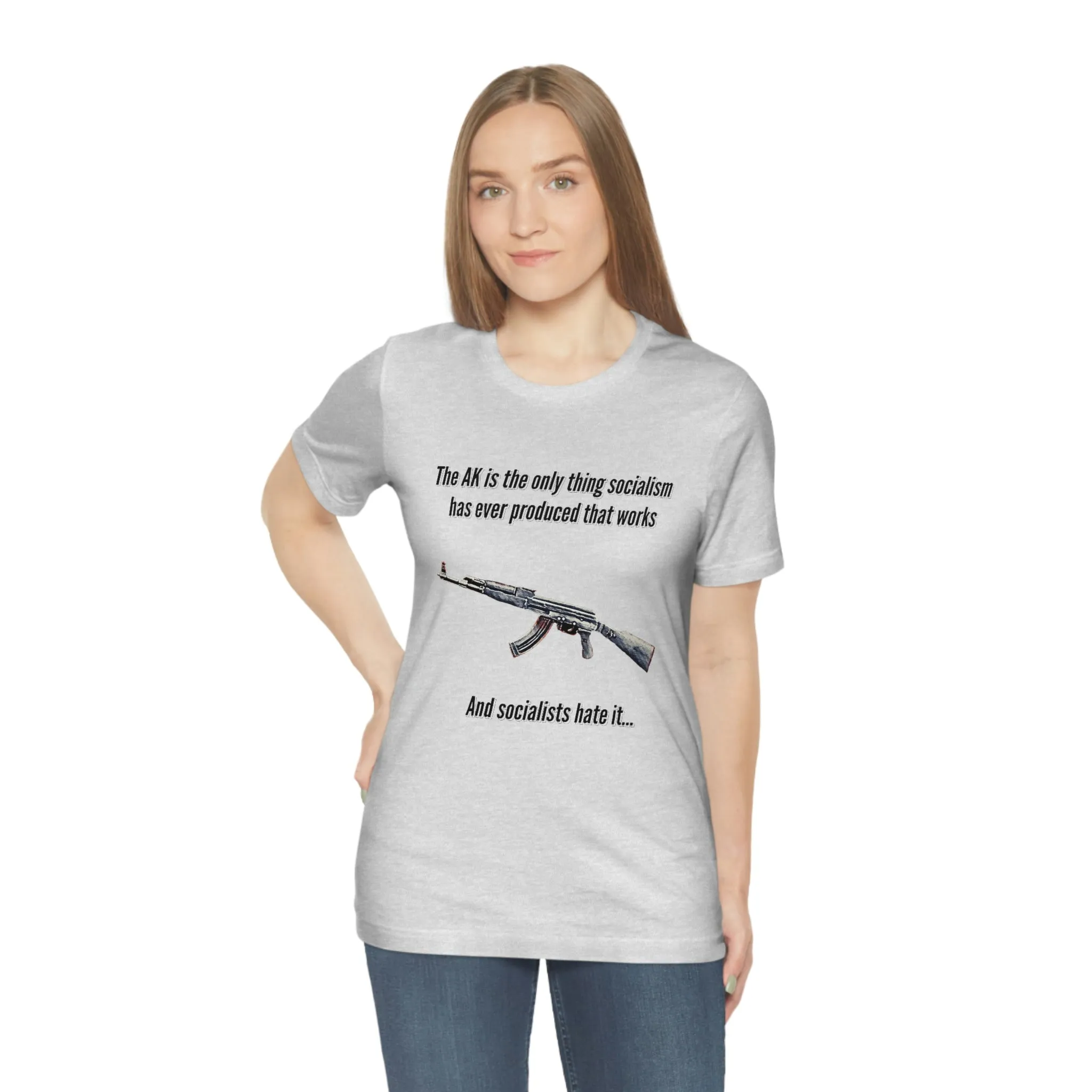 Irony of the AK-47 Men's and Ladies Tee