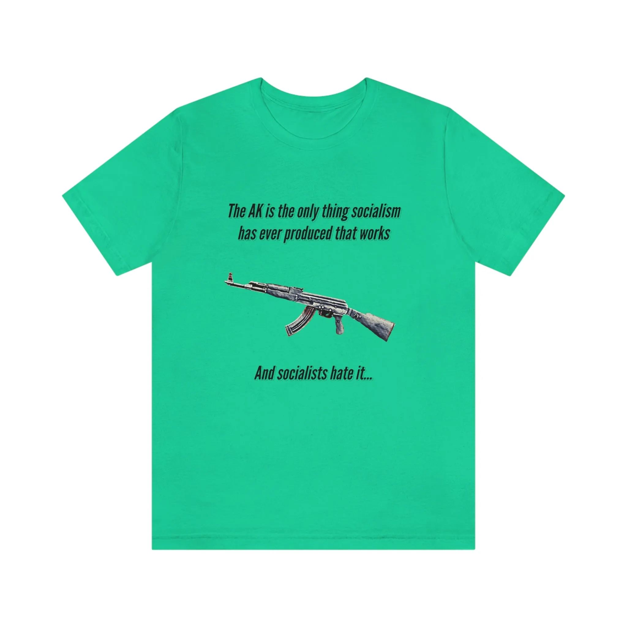 Irony of the AK-47 Men's and Ladies Tee