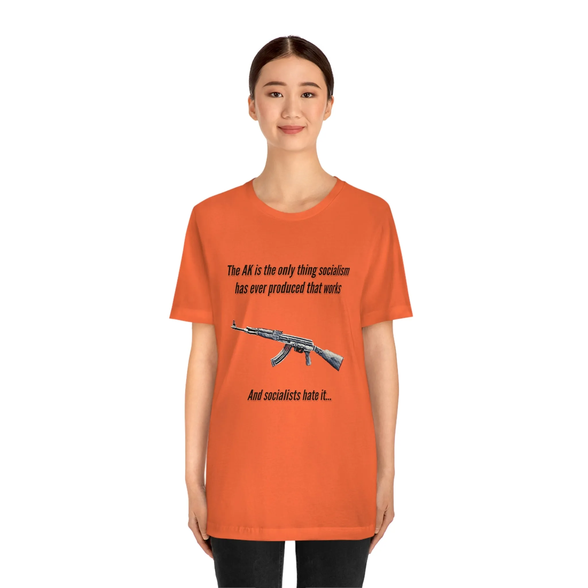 Irony of the AK-47 Men's and Ladies Tee