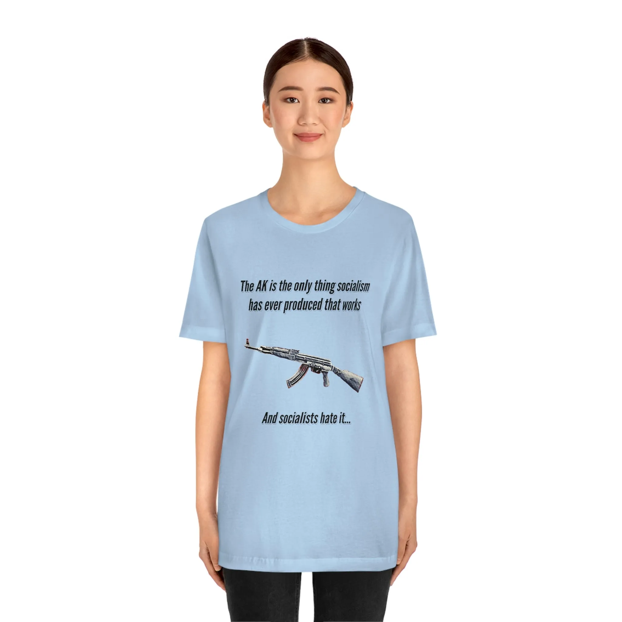 Irony of the AK-47 Men's and Ladies Tee