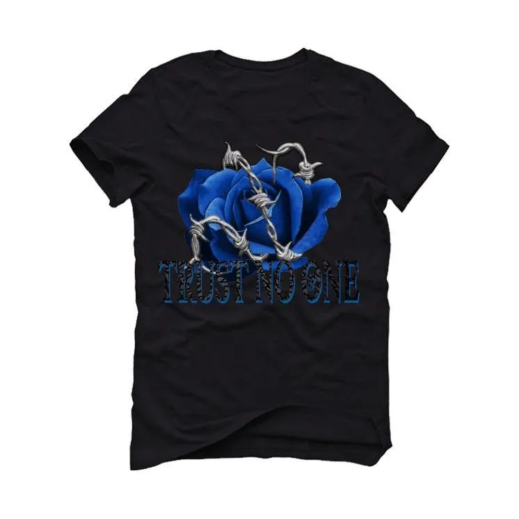 Jordan 13 “Hyper Royal” 2020 Black T-Shirt (TRUST NO ONE)