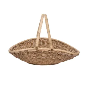 Juliska Provence Rattan Whitewash Gathering Basket