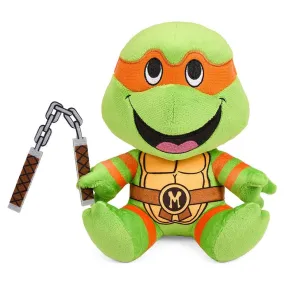 Kidrobot Teenage Mutant Ninja Turtles 7.5 Michelangelo Phunny Plush