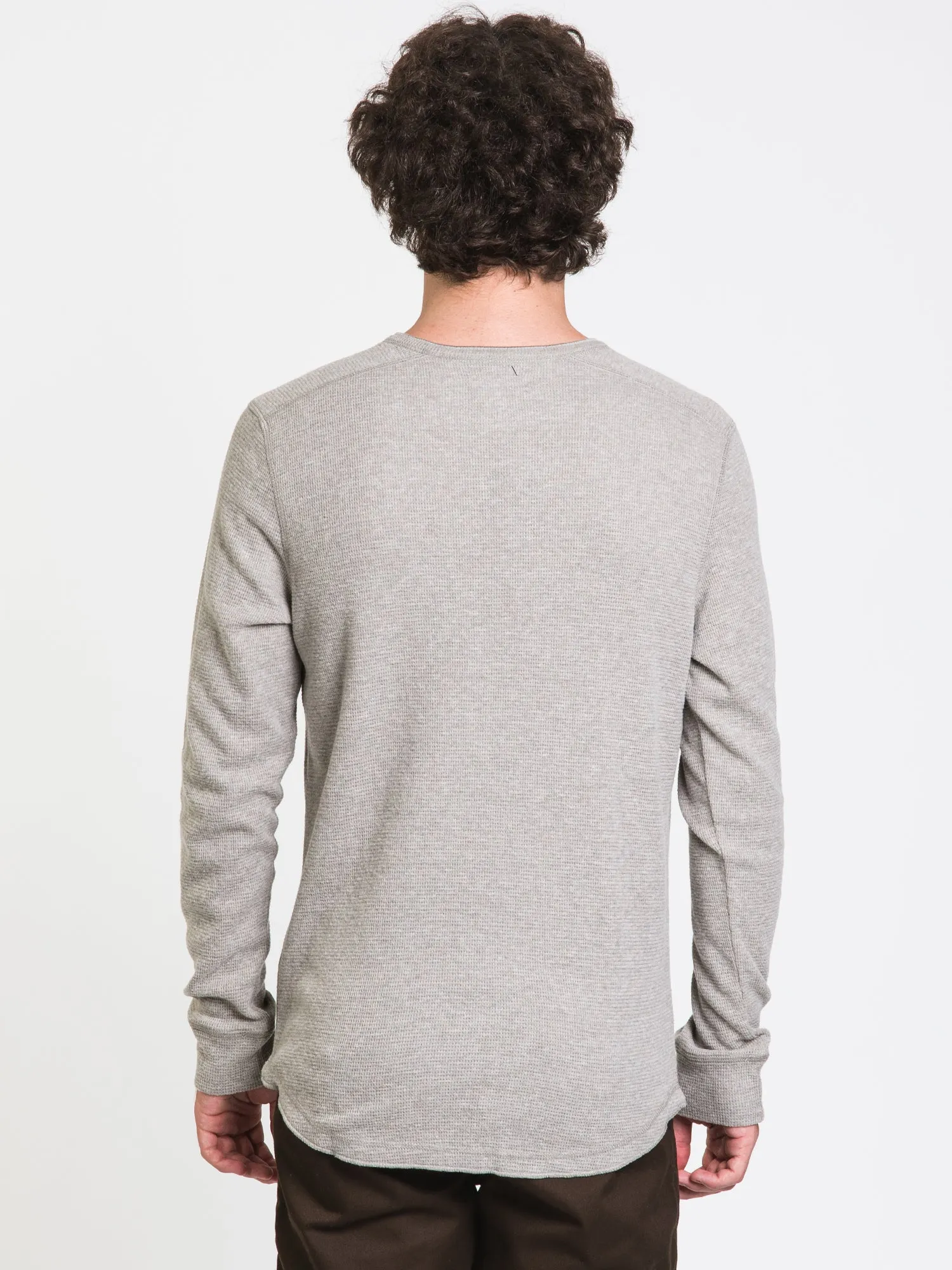 KOLBY PETE LONG SLEEVE HENLEY - CLEARANCE