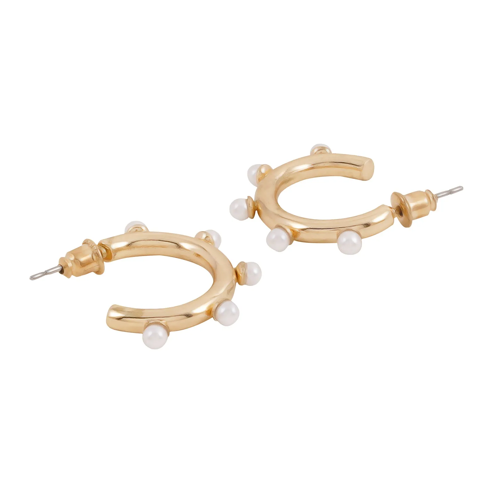 Lagune Pearl Gold Earrings